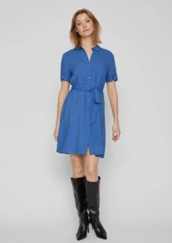 VILA VIPAYA S/S SHIRT DRESS/SU - NOOS Dames Jurk - Maat 38 -Trendyo Trendy Winkel 847x1200 8