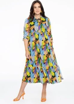 Yoek Jurk Met Ruches -Trendyo Trendy Winkel 851x1200 3