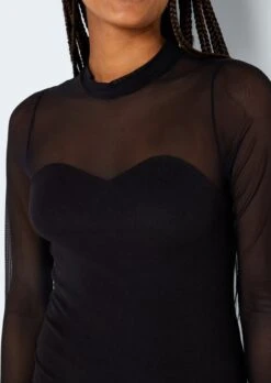 NOISY MAY NMSTINE L/S MIX DRESS Dames Jurk - Maat XS 11 NOISY MAY NMSTINE L/S MIX DRESS Dames Jurk - Maat XS -Trendyo Trendy Winkel 852x1200