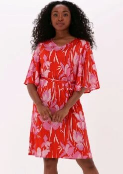 Ana Alcazar Dress Belt Jurken Dames - Rok - Jurk - Rood - Maat 42