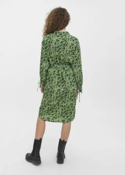 VERO MODA VMFREJA LS BLK SHIRT DRESS WVN Dames Jurk - Maat S -Trendyo Trendy Winkel 859x1200 2