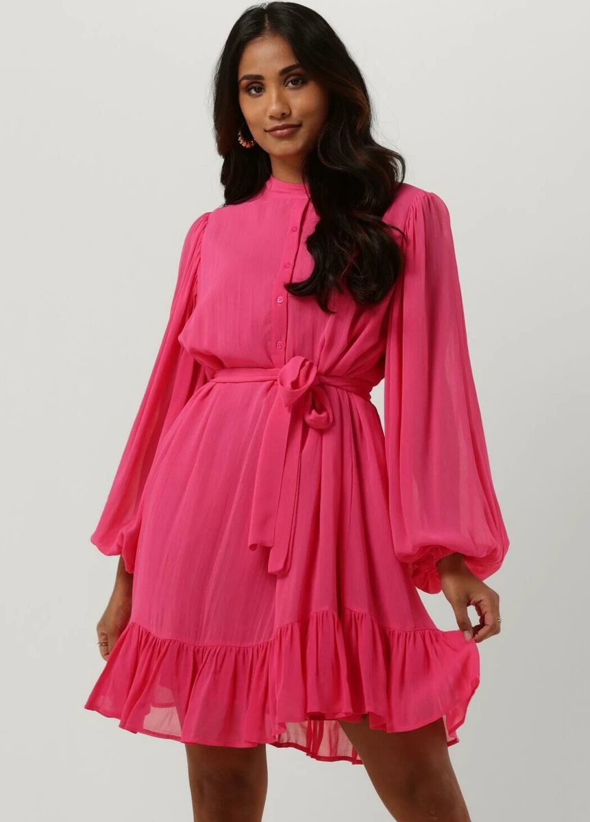 Notre-V Nv-blair Mini Dress Jurken Dames - Kleedje - Rok - Jurk - Roze - Maat L 3 Notre-V Nv-blair Mini Dress Jurken Dames - Kleedje - Rok - Jurk - Roze - Maat L