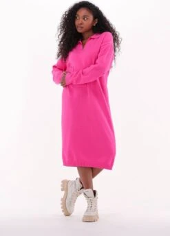 Ydence Knitted Dress Paulina Jurken Dames - Rok - Jurk - Fuchsia - Maat M 14 Ydence Knitted Dress Paulina Jurken Dames - Rok - Jurk - Fuchsia - Maat M -Trendyo Trendy Winkel 861x1200 4