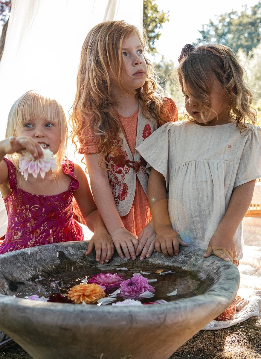 Looxs Revolution 2312-7856-994 Meisjes Jurk - Maat 98 - Roze Van Viscose 6 Looxs Revolution 2312-7856-994 Meisjes Jurk - Maat 98 - Roze Van Viscose - Afbeelding 4