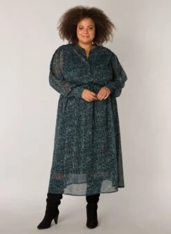 YESTA Donna Jurk - Black Multi Colour - Maat 2(50) -Trendyo Trendy Winkel 876x1200 20