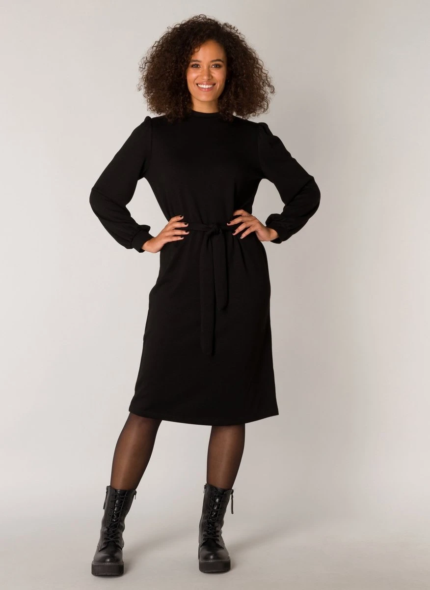 IVY BEAU Selena Jurk - Black - Maat 44 6 IVY BEAU Selena Jurk - Black - Maat 44 - Afbeelding 4