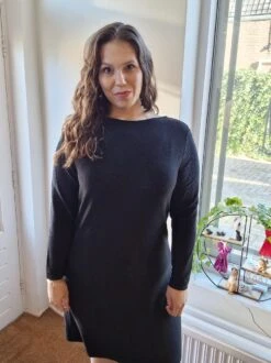 Only Carmakoma Cardary Jurk Zwart Glitter Maat L 50/52 -Trendyo Trendy Winkel 899x1200 36