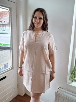 Zhenzi Kyleigh Jurk/tuniek Beige S 42/44 -Trendyo Trendy Winkel 899x1200 45
