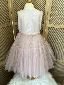 Merkloos Luxe Feestjurk-barbie Dress-roze Tule Jurk-tutu Jurk-communie Jurk-galajurk-bruidsjurk-prinsessen Jurk-Barbie Jurk-danseres Jurk-tutu Rok-bruidsmeisjes-bruiloft-verjaardag-fotoshoot-communie-doopsel-lente Feest-ballet-elegant-11 Jaar (maat 146) -Trendyo Trendy Winkel 899x1200 5