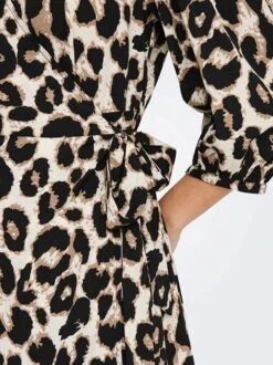 ONLY ONLOLIVIA 3/4 WRAP MIDI DRESS WVN NOOS Dames Jurk - Maat S -Trendyo Trendy Winkel 899x1200 56