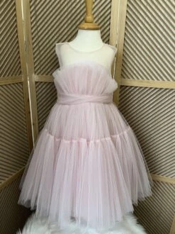 Merkloos Luxe Feestjurk-barbie Dress-roze Tule Jurk-tutu Jurk-communie Jurk-galajurk-bruidsjurk-prinsessen Jurk-Barbie Jurk-danseres Jurk-tutu Rok-bruidsmeisjes-bruiloft-verjaardag-fotoshoot-communie-doopsel-lente Feest-ballet-elegant-11 Jaar (maat 146) -Trendyo Trendy Winkel 899x1200 7
