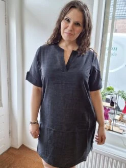 Zhenzi Kyleigh Jurk/tuniek Zwart S 42/44 9 Zhenzi Kyleigh Jurk/tuniek Zwart S 42/44 -Trendyo Trendy Winkel 899x1200 76