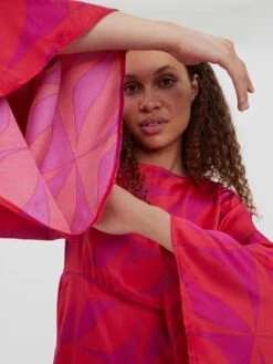 Vero Moda VMKYPRA LS MINI DRESS WVN Dames Jurk Love Potion - Maat S -Trendyo Trendy Winkel 900x1200 173