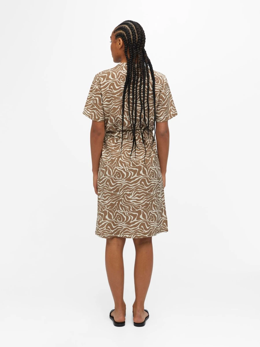 OBJECT OBJSELINE S/S SHIRT DRESS NOOS Dames Jurk - Maat 42 5 OBJECT OBJSELINE S/S SHIRT DRESS NOOS Dames Jurk - Maat 42 - Afbeelding 3
