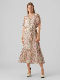 VERO MODA VMSILO SS 7/8 DRESS WVN BTQ Dames Jurk - Maat XS -Trendyo Trendy Winkel 900x1200 237