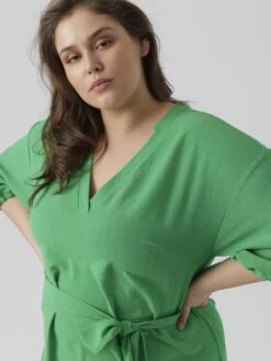 VERO MODA VMPYE 3/4 ABK DRESS WVN BTQ GA CUR Dames Jurk - Maat 50 -Trendyo Trendy Winkel 900x1200 292