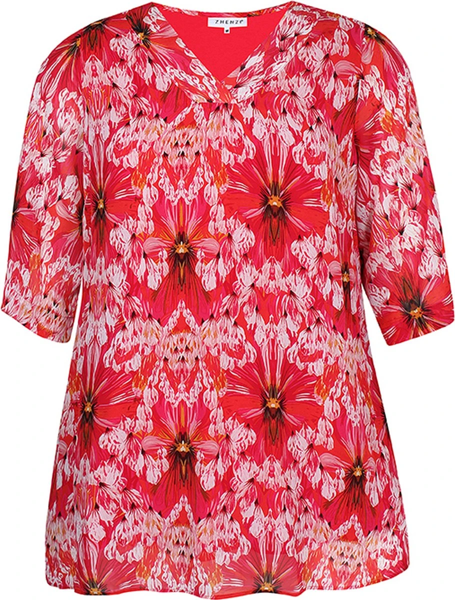 Zhenzi Allie Tuniek/jurk Maat L 50/52 5 Zhenzi Allie Tuniek/jurk Maat L 50/52 - Afbeelding 3