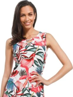 Pastunette Beach - Exotic - Jurk - Wit/Meerkleurig - Maat L -Trendyo Trendy Winkel 913x1200 1