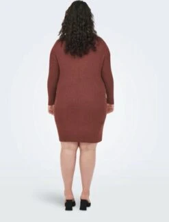 ONLY CARMAKOMA CARFIA KATIA L/S DRESS KNT Dames Jurk - Maat L-50/52 -Trendyo Trendy Winkel 915x1200 2