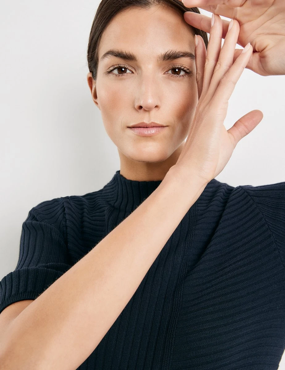 GERRY WEBER Dames Jurk Navy-46 6 GERRY WEBER Dames Jurk Navy-46 - Afbeelding 4