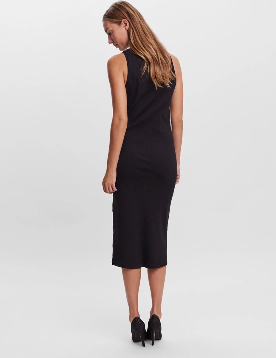 VERO MODA VMLAVENDER SL CALF DRESS NOOS Dames Jurk - Maat M 10 VERO MODA VMLAVENDER SL CALF DRESS NOOS Dames Jurk - Maat M - Afbeelding 8