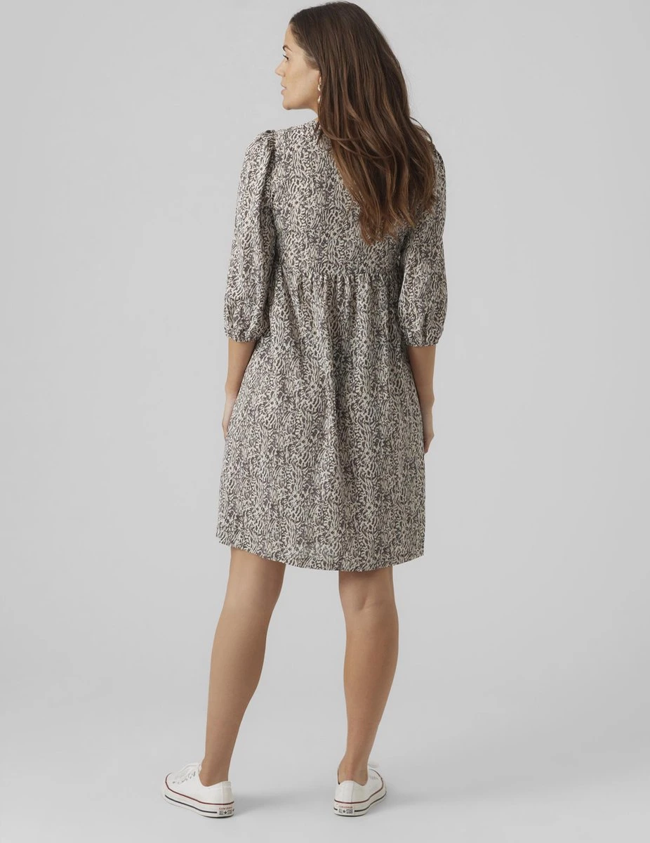 Mamalicious MAMA.LICIOUS MLAZELIA TESS 3/4 WO ABK DRESS 2F Dames Jurk - Maat L 4 Mamalicious MAMA.LICIOUS MLAZELIA TESS 3/4 WO ABK DRESS 2F Dames Jurk - Maat L - Afbeelding 2