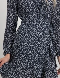 ONLY ONLCARLY L/S WRAP SHORT DRESS NOOS WVN Dames Jurk - Maat 38 -Trendyo Trendy Winkel 927x1200 11