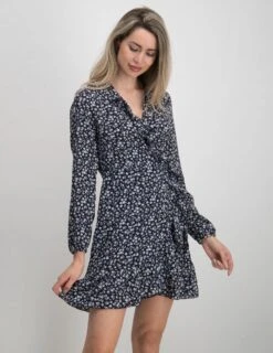 ONLY ONLCARLY L/S WRAP SHORT DRESS NOOS WVN Dames Jurk - Maat 38 -Trendyo Trendy Winkel 927x1200 14