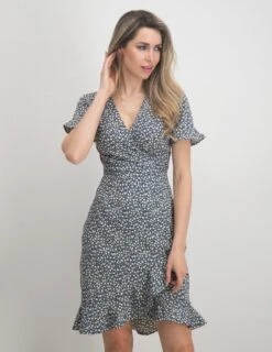 ONLY ONLOLIVIA S/S WRAP DRESS WVN NOOS Dames Jurk - Maat 38 -Trendyo Trendy Winkel 927x1200 37