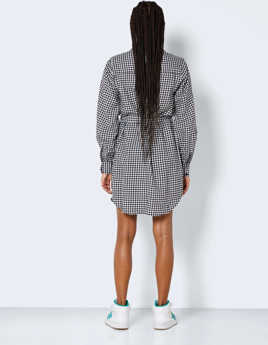 NOISY MAY NMERIK L/S SHIRT DRESS WVN Dames Jurk - Maat S 5 NOISY MAY NMERIK L/S SHIRT DRESS WVN Dames Jurk - Maat S - Afbeelding 3