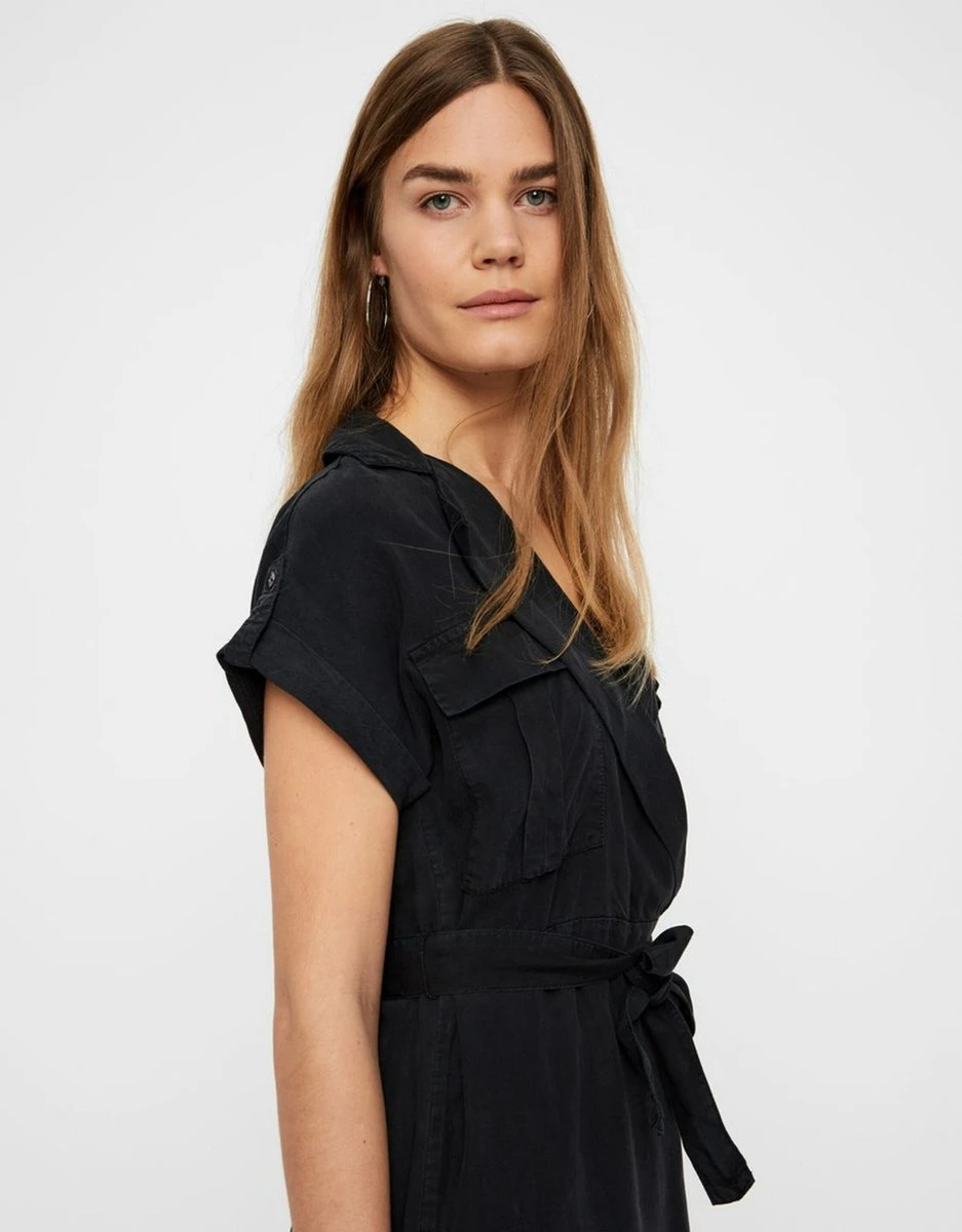 Noisy May NMVERA S/S ENDI TENCEL DRESS BG NOOS Dames Jurk - Maat S 8 Noisy May NMVERA S/S ENDI TENCEL DRESS BG NOOS Dames Jurk - Maat S - Afbeelding 6