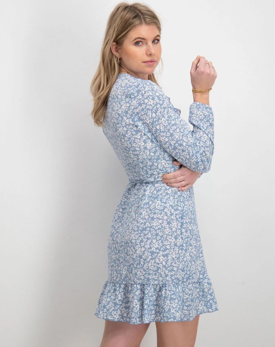 ONLY ONLCARLY L/S WRAP SHORT DRESS NOOS WVN Dames Jurk - Maat 36 10 ONLY ONLCARLY L/S WRAP SHORT DRESS NOOS WVN Dames Jurk - Maat 36 - Afbeelding 8