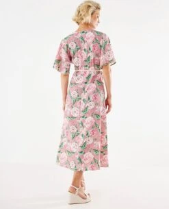 Mexx Wrap Jurk Dames - Old Pink - Maat XL 10 Mexx Wrap Jurk Dames - Old Pink - Maat XL -Trendyo Trendy Winkel 973x1200 1